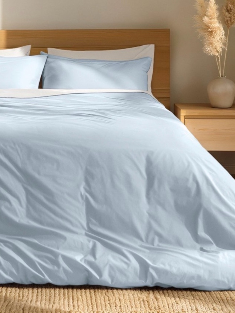 100% Organic Cotton Duvet
Cover & Sham Set by Bare Home - King